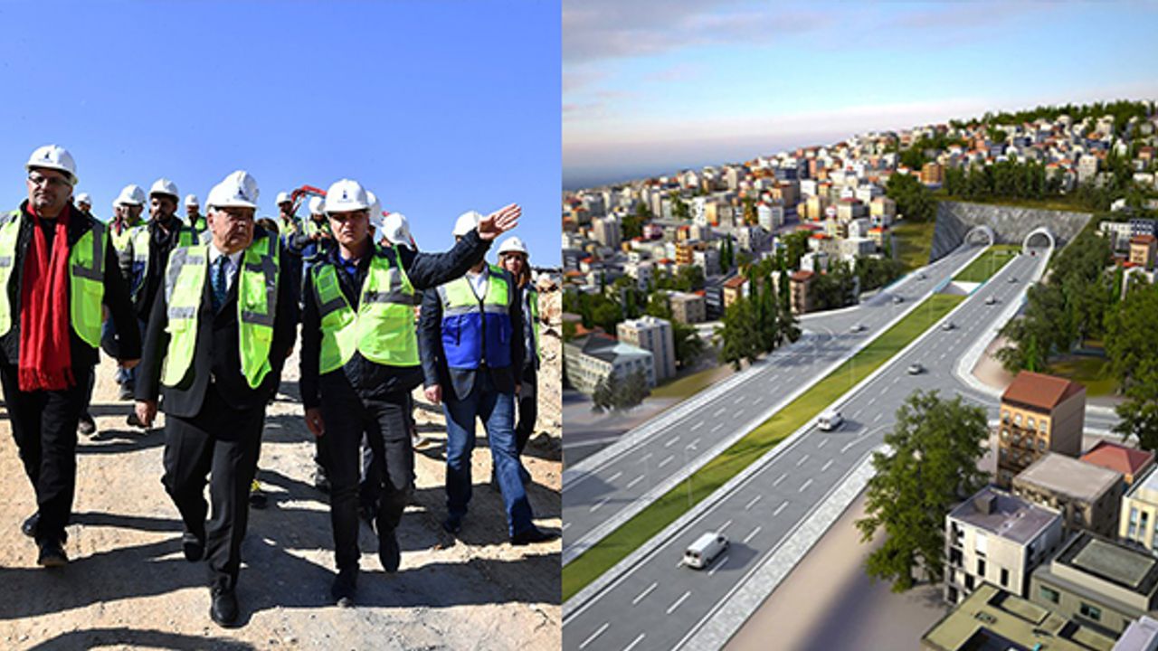 İzmir Büyükşehir Belediyesi kentin en uzun karayolu tünelini kazmaya başladı!