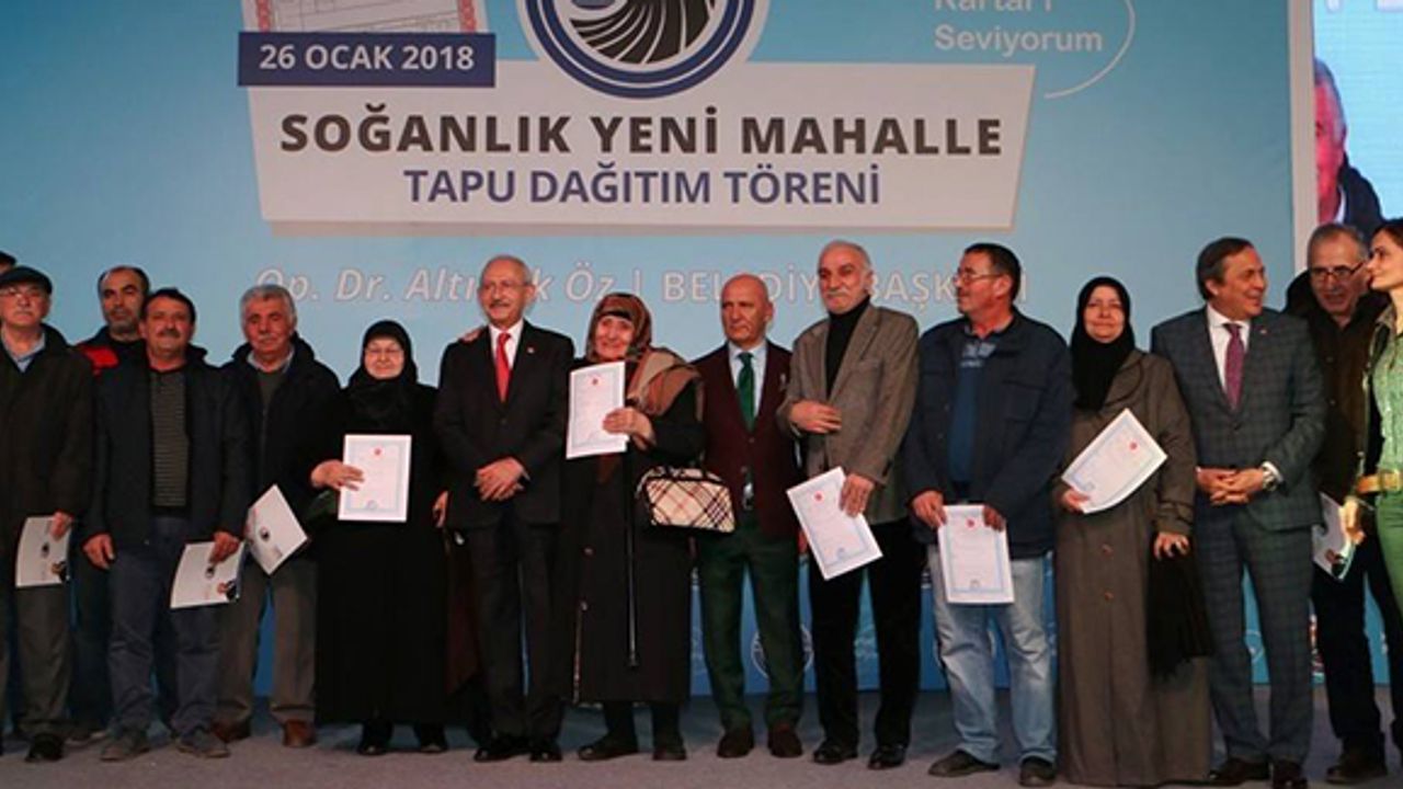 Kartal Belediyesi tapusunu alan vatandaşlara 1 ayda 574 bin TL ödeme yaptı!