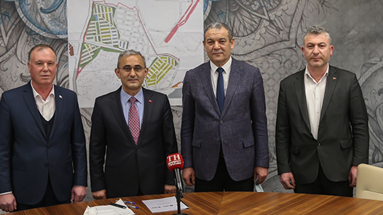 Kütahya yeni küçük sanayi sitesi için ilk adım atıldı!