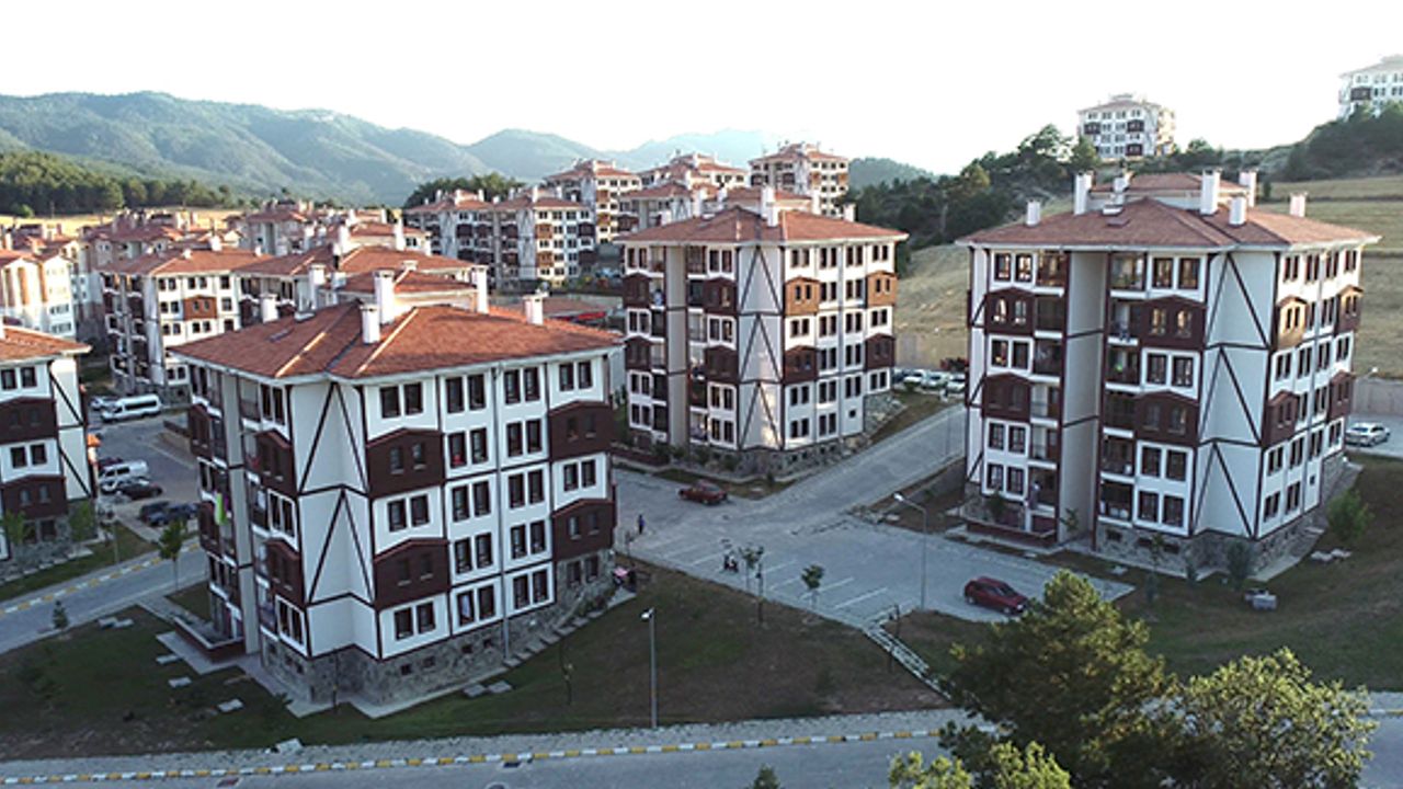 TOKİ Bolu'da 6 bin 243 konutu projelendirdi!