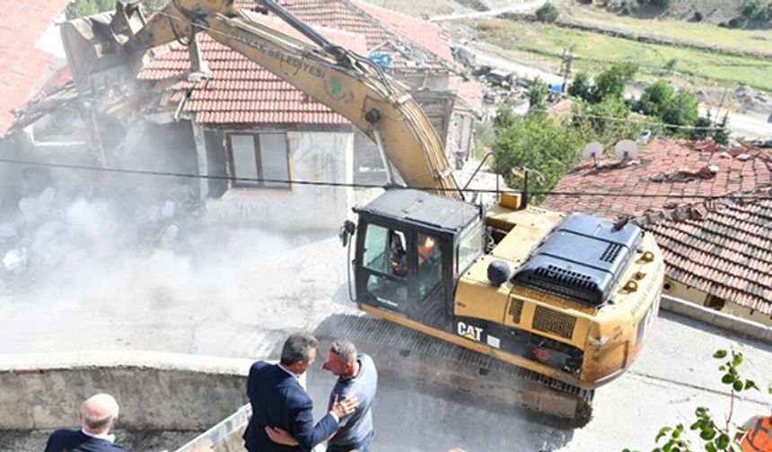 Mamak Mutlu Mahallesi'nde ilk kazma vuruldu!