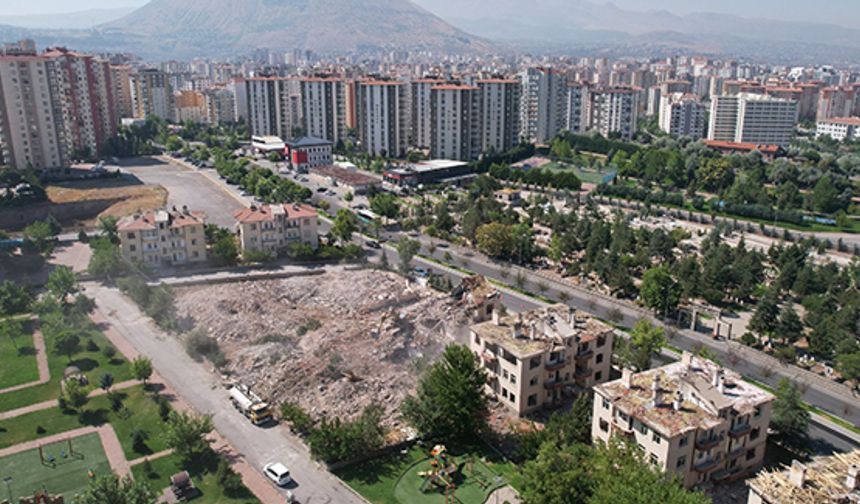 Kayseri Talas'ta kentsel dönüşüm çalışmaları devam ediyor!